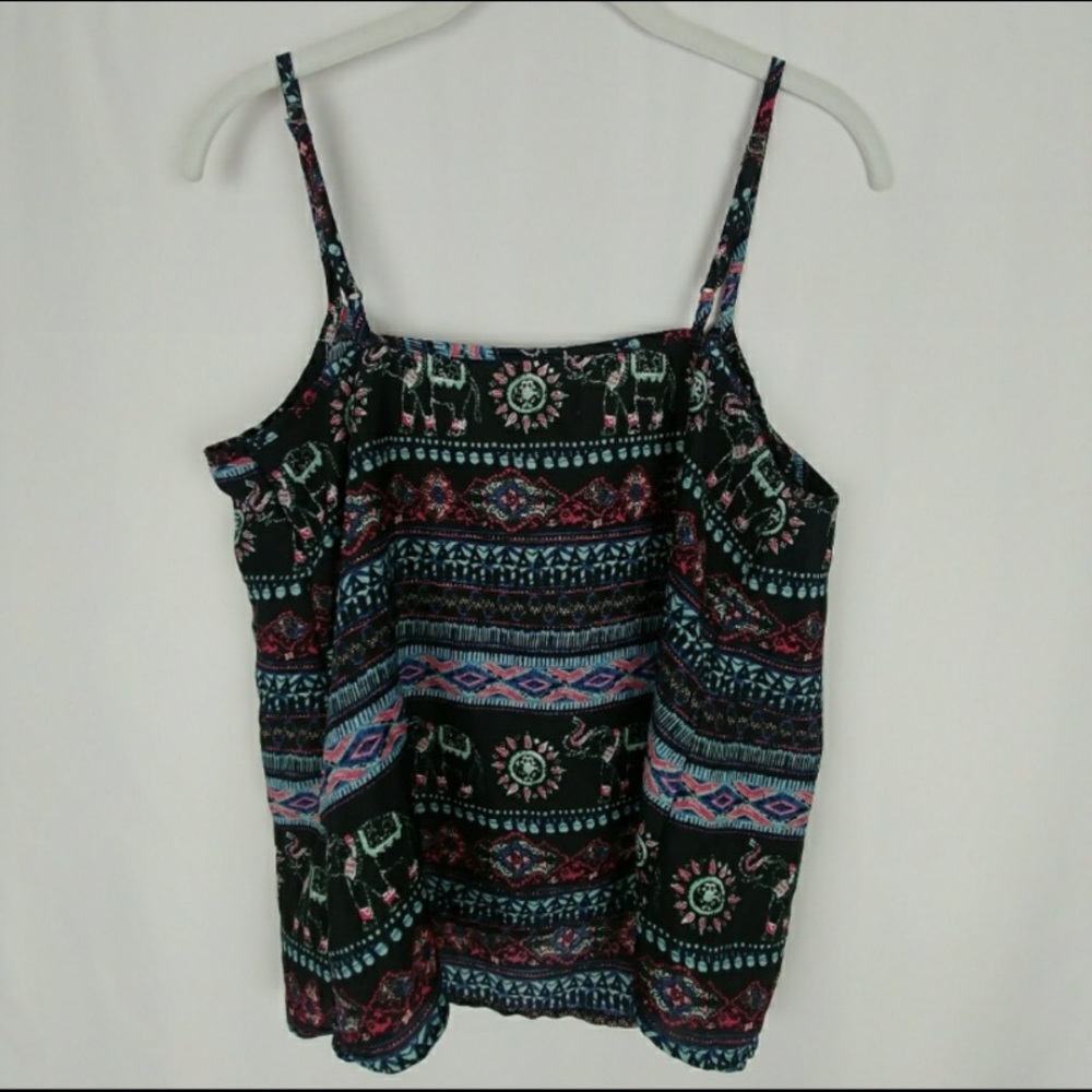 Hollister Elephant Print Tank